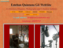 Tablet Screenshot of estebanquintanagil.com